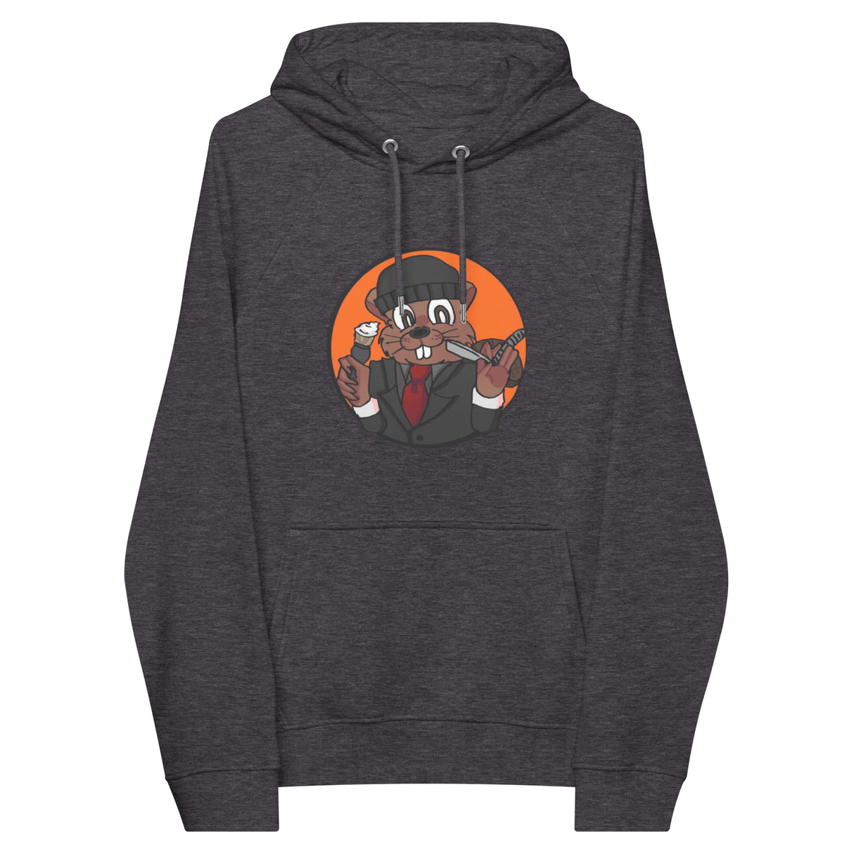 Canadian Mafia Unisex Eco Raglan Hoodie