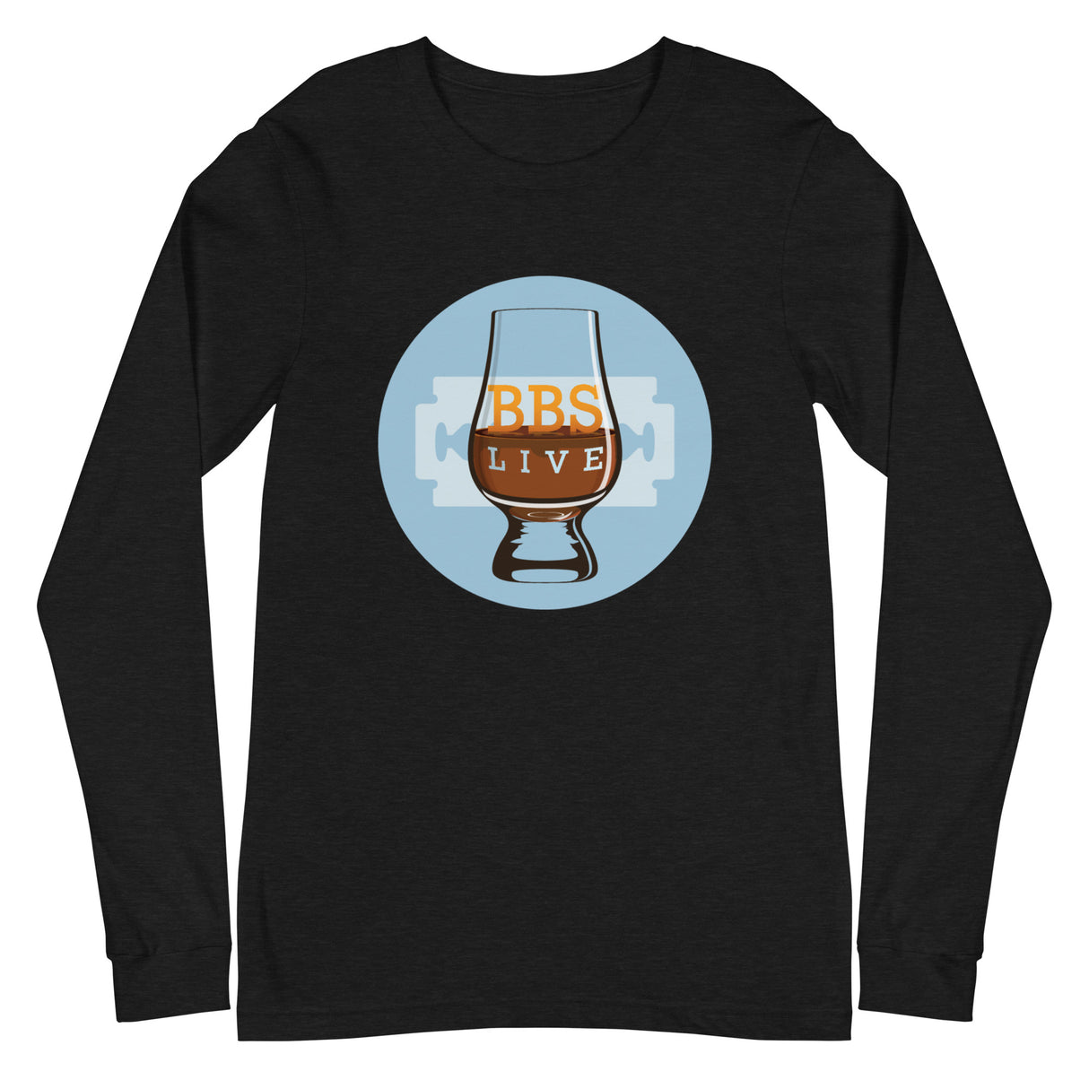 BBS.Live  Logo Unisex Long Sleeve Tee