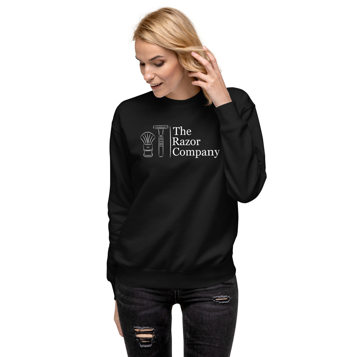 TRC Logo Unisex Premium Crewneck Sweatshirt