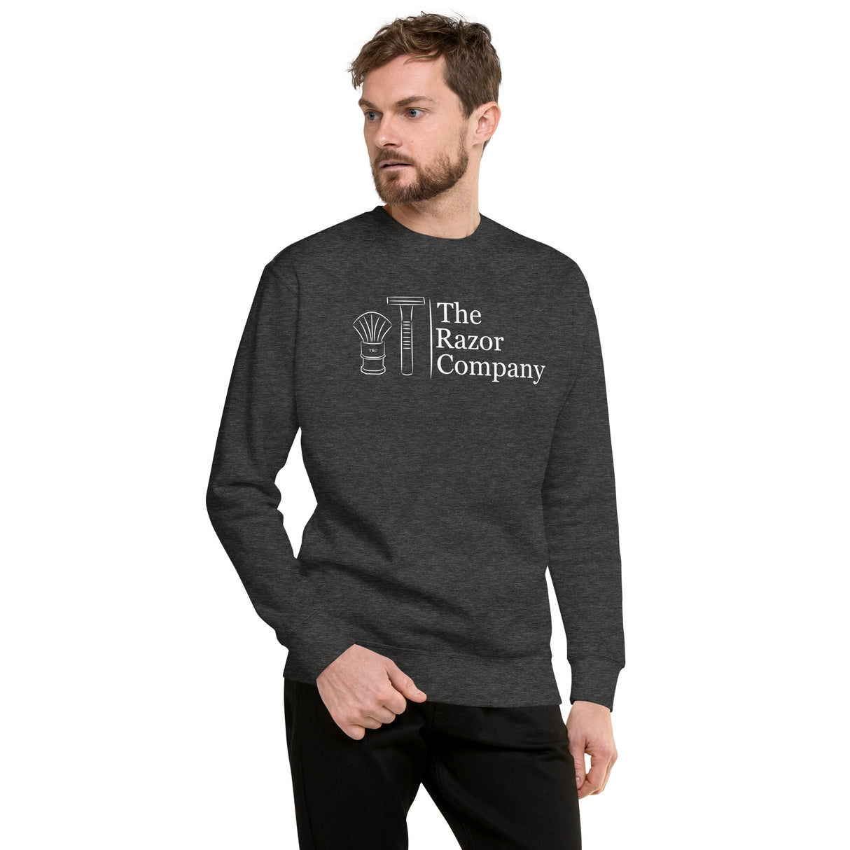 TRC Logo Unisex Premium Crewneck Sweatshirt