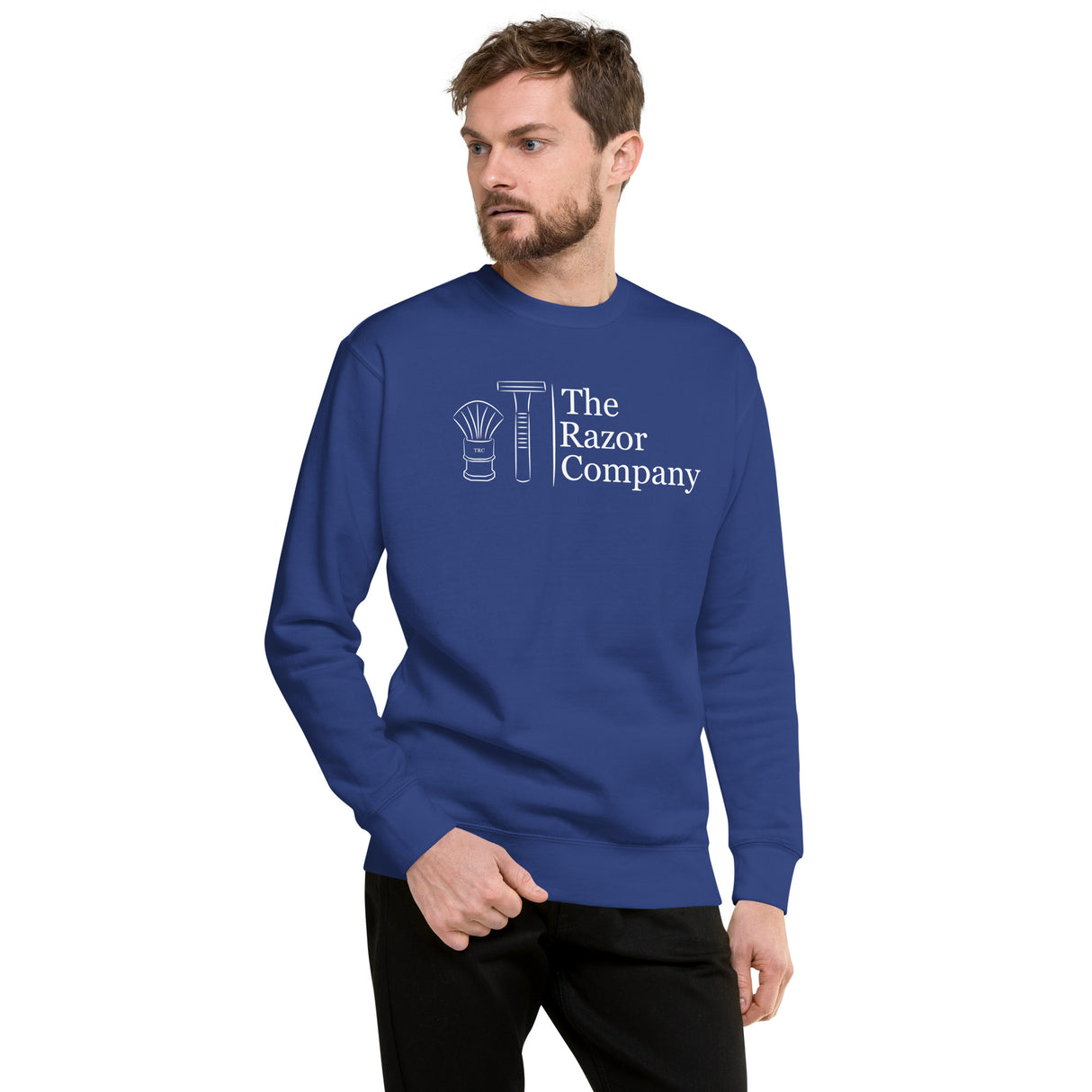 TRC Logo Unisex Premium Crewneck Sweatshirt