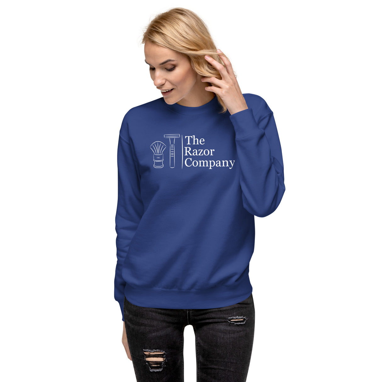 TRC Logo Unisex Premium Crewneck Sweatshirt