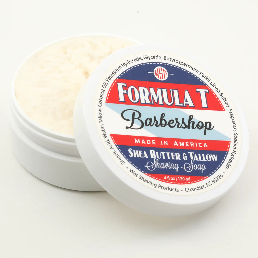 Wet Shaving Products Barbershop Formula T Shave Soap 4oz
