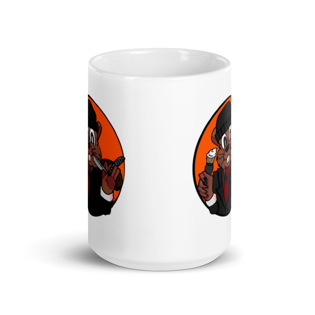 Canadian Mafia White Glossy Mug