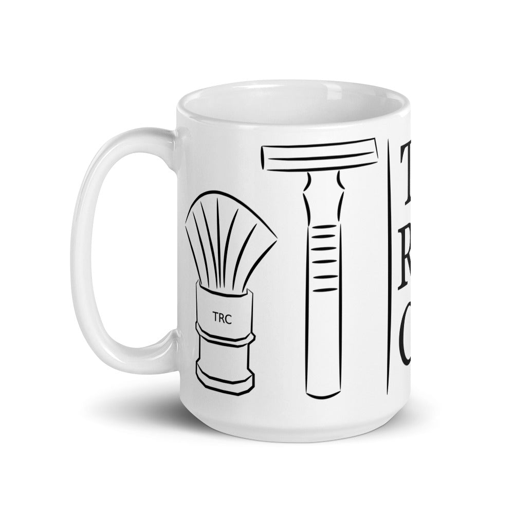 TRC White Glossy Coffee Mug