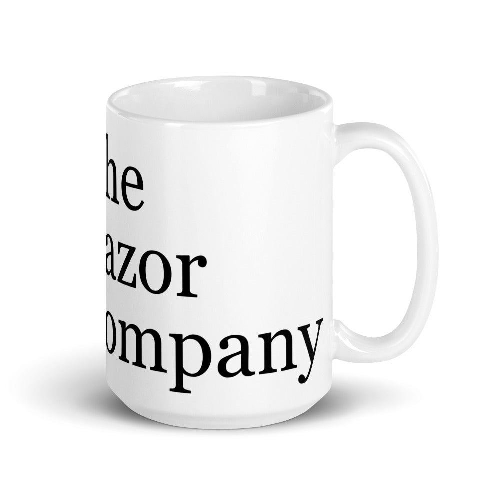 TRC White Glossy Coffee Mug