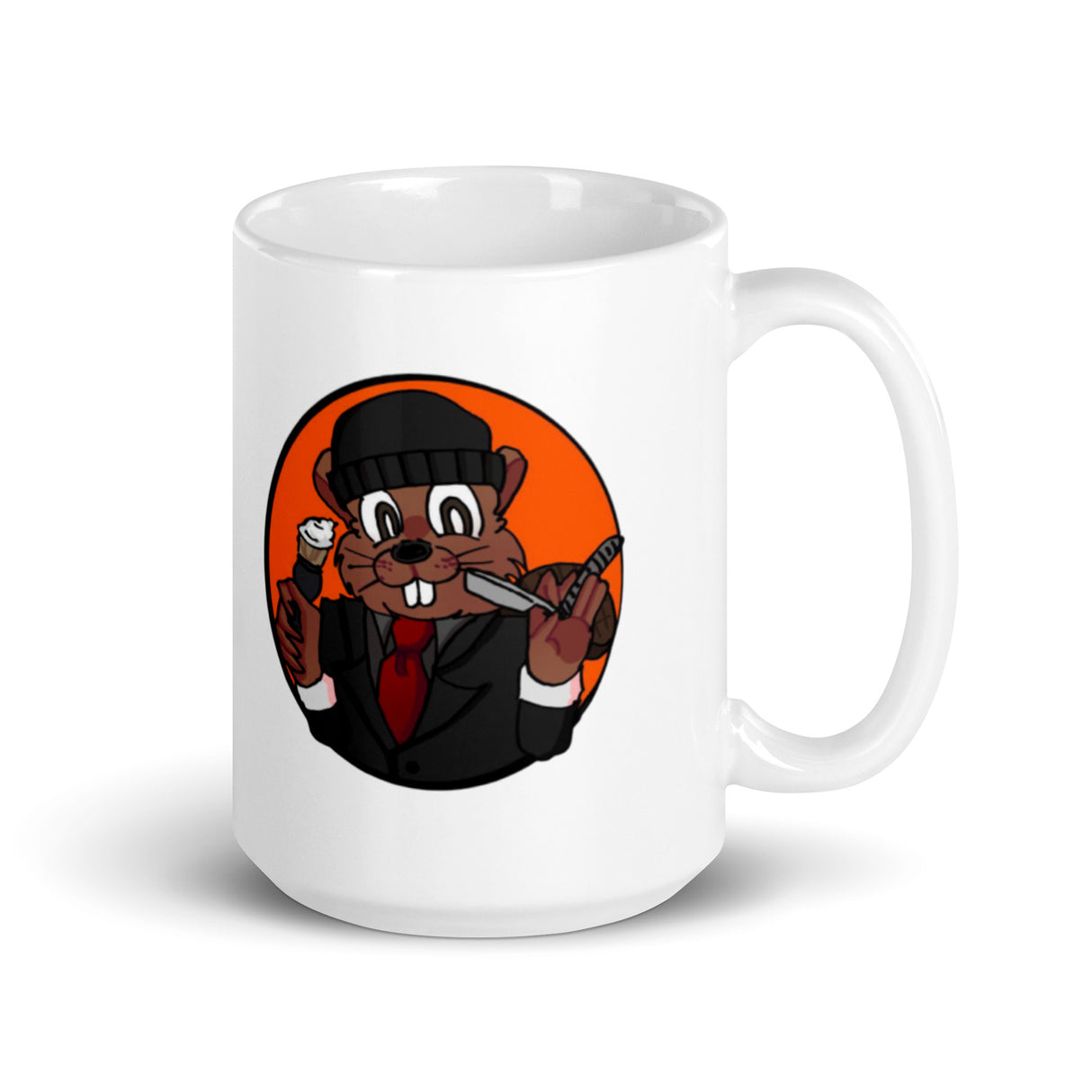 Canadian Mafia White Glossy Mug