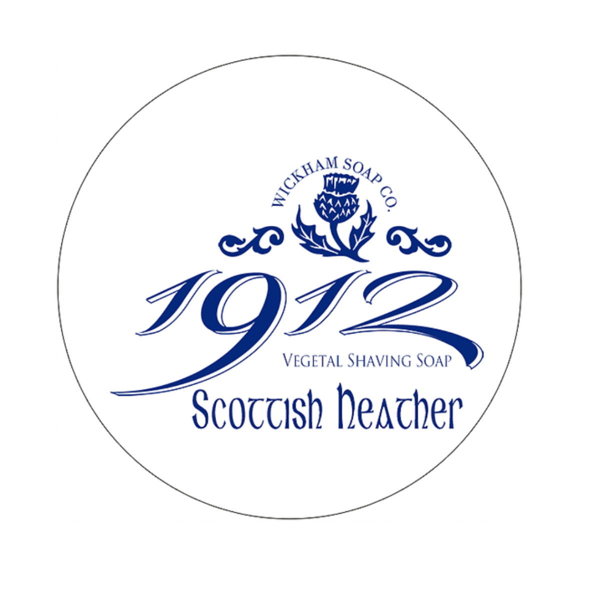 Wickham Soap Co. Scottish Heather Shave Soap 4.9 oz