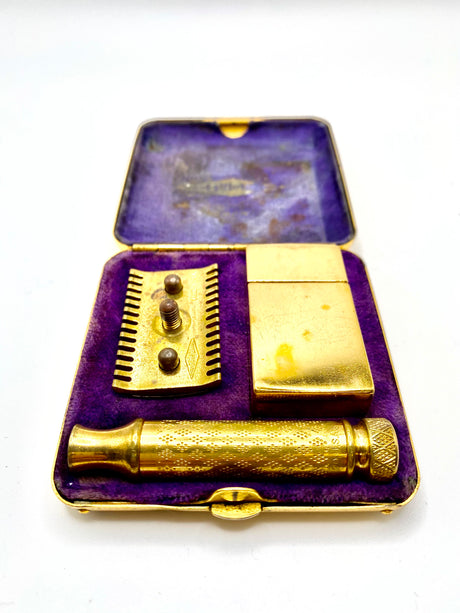 1920 Gillette Gold Tuckaway