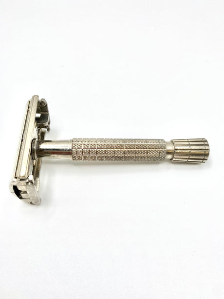 1954 British Gillette Flare Tip Rocket TTO Safety Razor