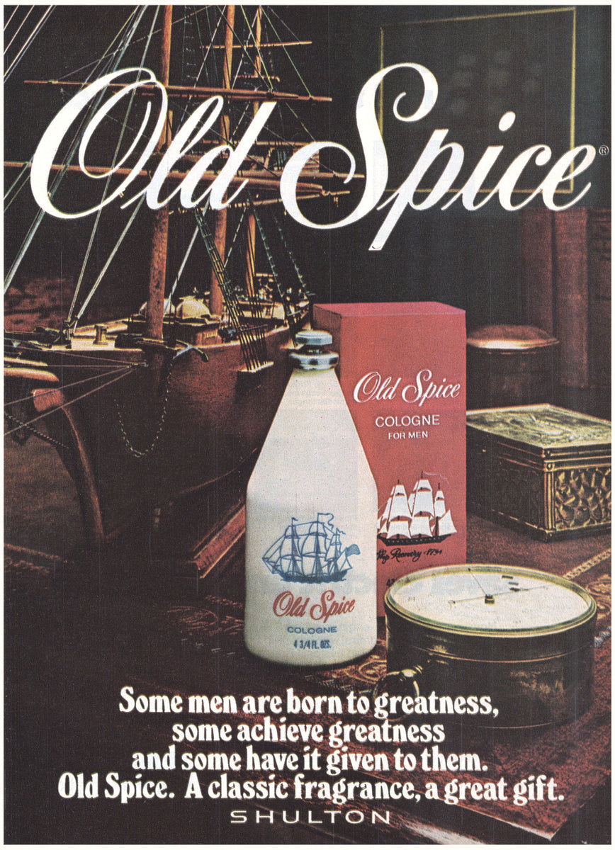 Old Spice Logo History