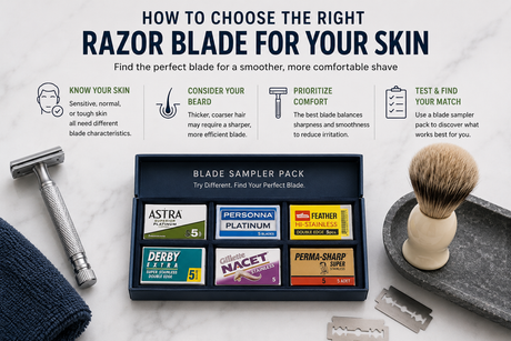 How to Choose the Right Razor Blade for Your Skin
