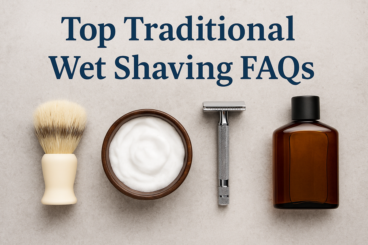 Top Traditional Wet Shaving FAQs | The Razor Company
