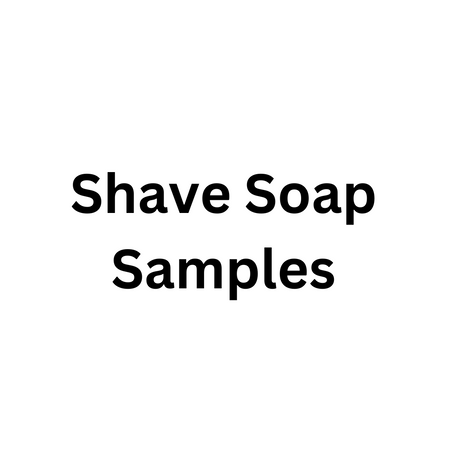 Shaving Soap Samples