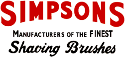 Simpson shaving brushes are widely regarded & acknowledged as being the finest in the world, particularly by the more discerning or dedicated grooming aficionados.