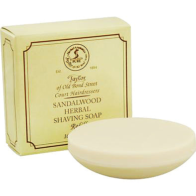 Shaving soap refill pucks from manufacturers around the world.