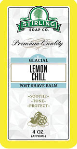 Stirling Soap Company - Glacial Lemon Chill - Post-Shave Balm - 4oz