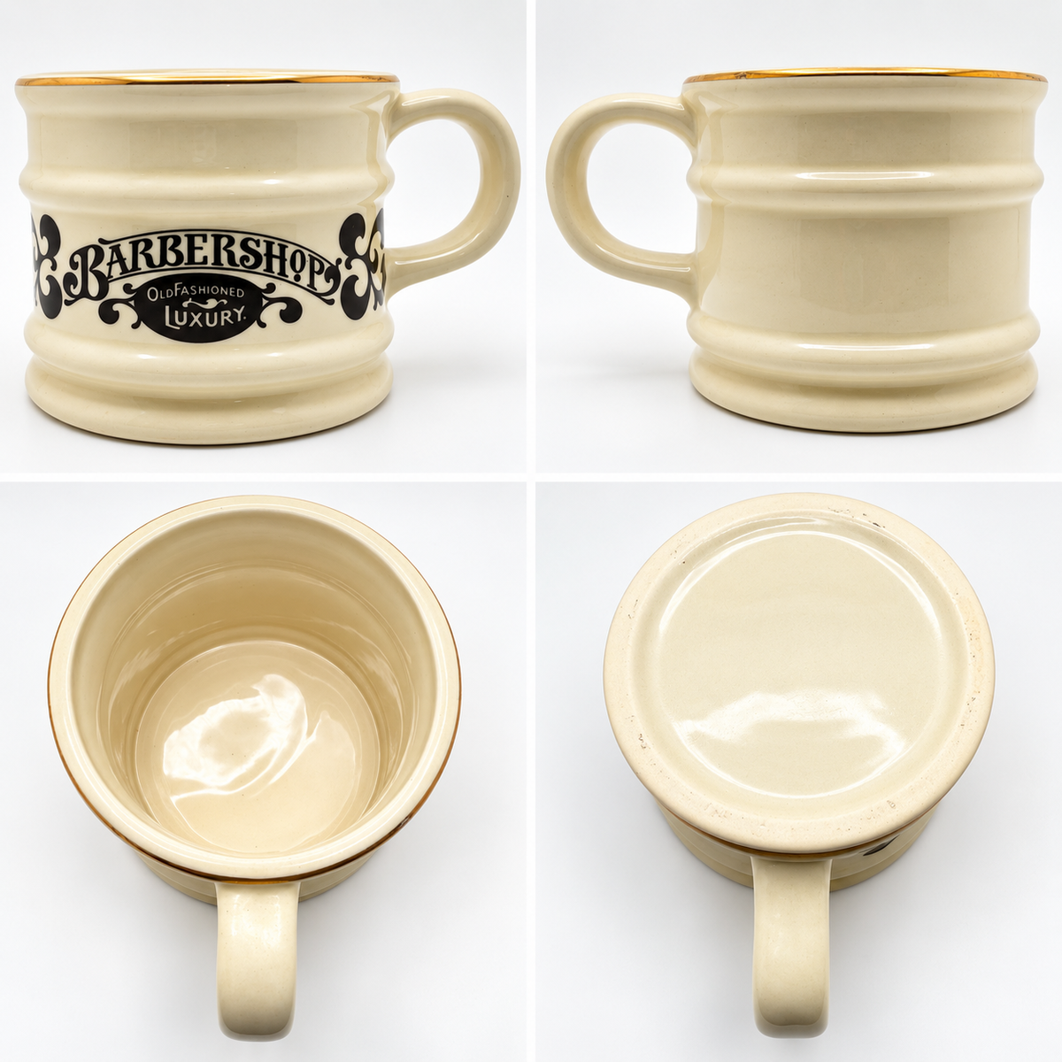 Vintage Franklin Toiletry Co. Barbershop Luxury Shaving Mug
