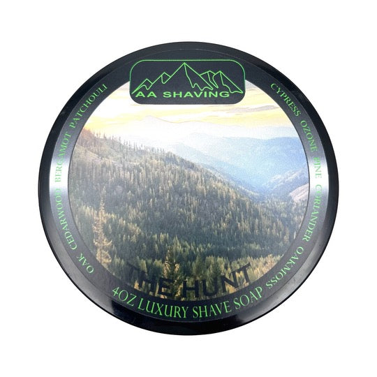 AA Shaving - The Hunt - Artisan Shaving Soap - 4oz