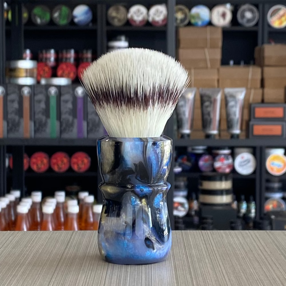 AKA Brushworx Riegle 26mm AK47 Fan Knot Resin Shaving Brush
