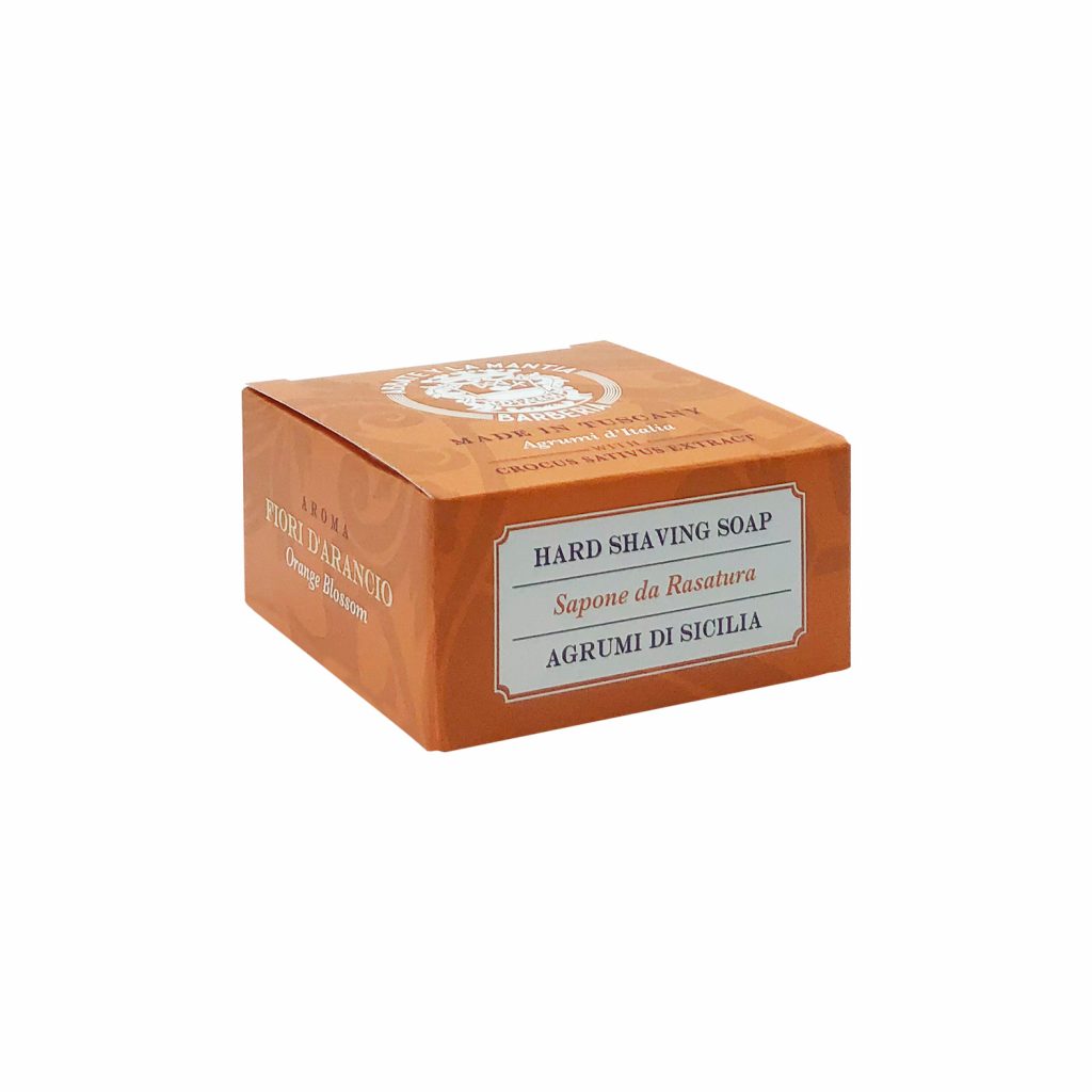 Abbate Y La Mantia Agrumi Di Sicilia Hard Shaving Soap 150g