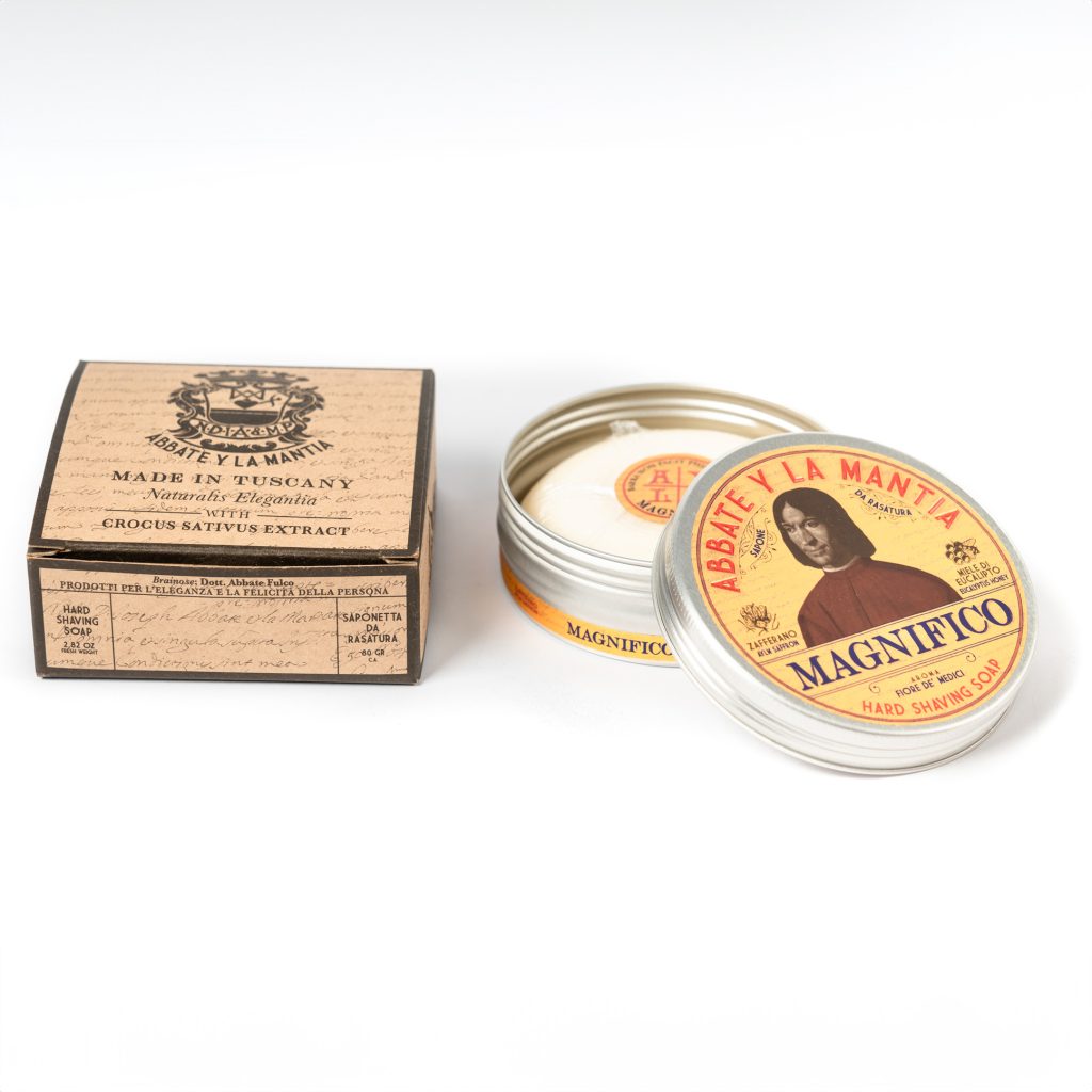 Abbate Y La Mantia - Magnifico - Hard Shaving Soap - 80g
