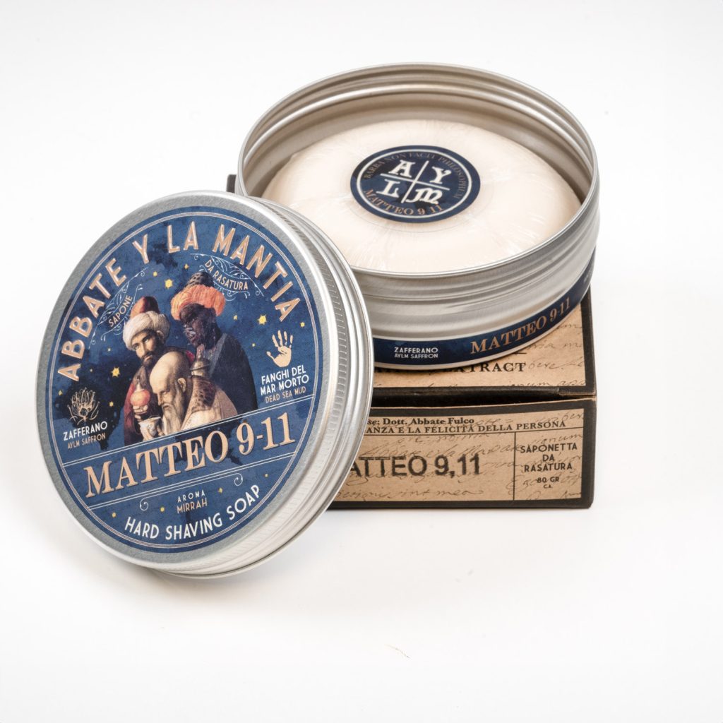Abbate Y La Mantia - Matteo 9-11 - Hard Shaving Soap - 80g