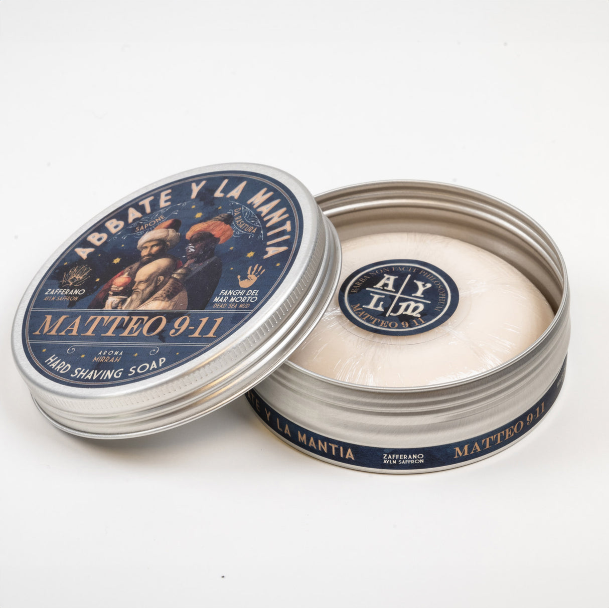 Abbate Y La Mantia - Matteo 9-11 - Hard Shaving Soap - 80g
