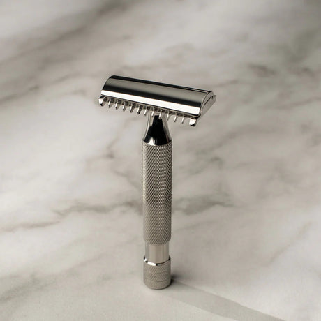 Above The Tie - S1 Slant Open Comb - Stainless Steel Double Edge Safety Razor