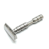 Alpha Shaving Works - Polished Stainless Steel - Claymore Evolution - Single Edge Razor