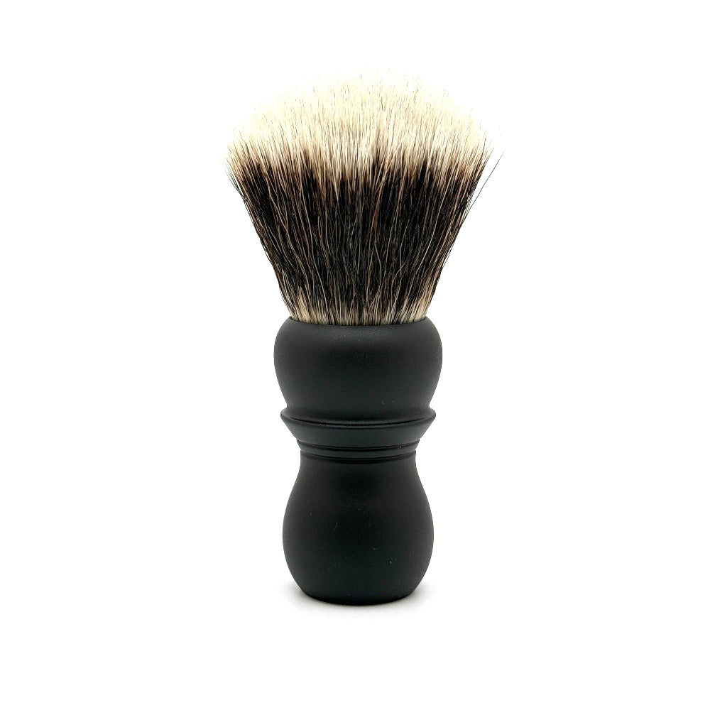 Alpha Shaving Works - Bulldog 28mm G5 Synthetic Knot Shaving Brush - Black