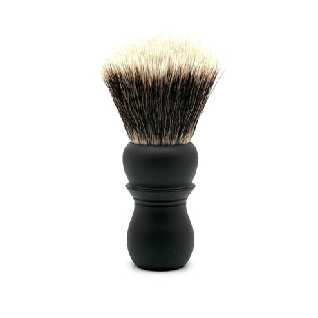 Alpha Shaving Works - Bulldog 28mm G5 Synthetic Knot Shaving Brush - Black