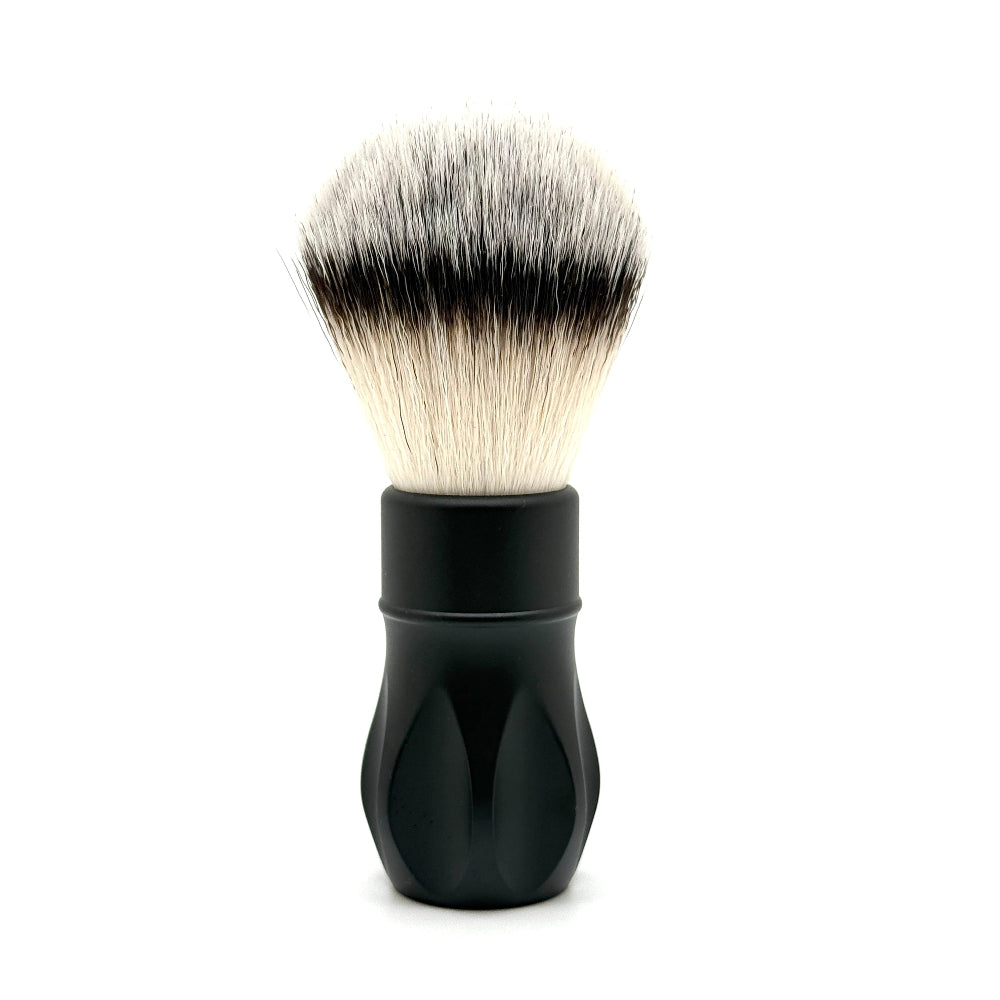 Alpha Shaving Works - Outlaw 26mm Synthetic Knot Shaving Brush - Black
