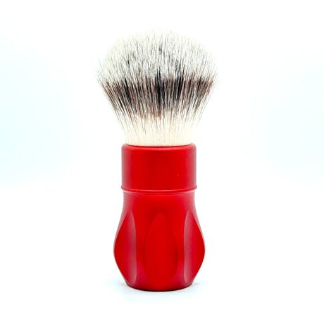 Alpha Shaving Works - Outlaw 28mm Alpha G4 Synthetic Knot Shaving Brush - Red