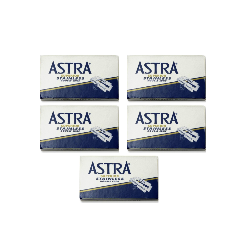 Astra - Blue Superior Stainless Double Edge Razor Blades