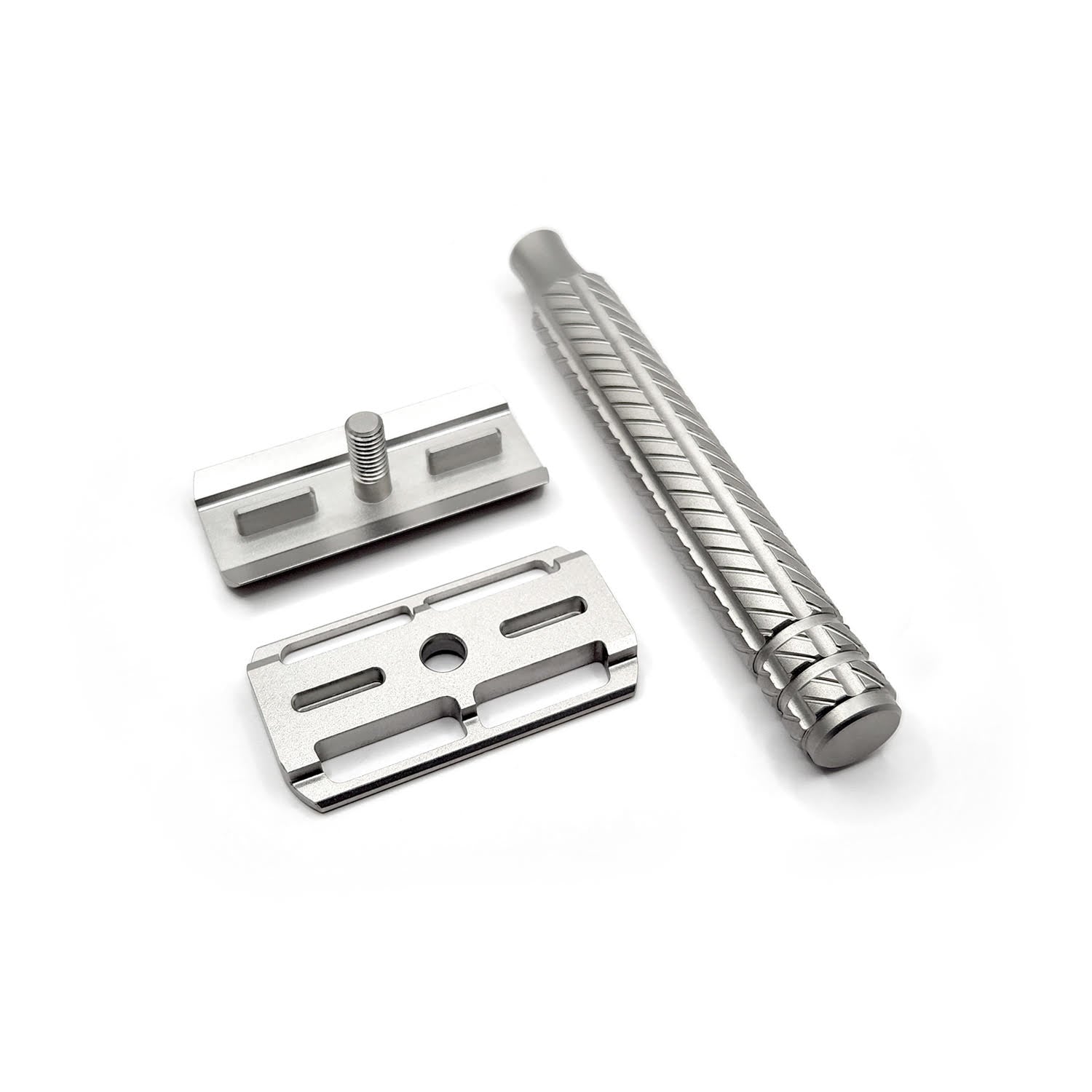Aylsworth APEX Stainless Steel Double Edge Safety Razor Satin