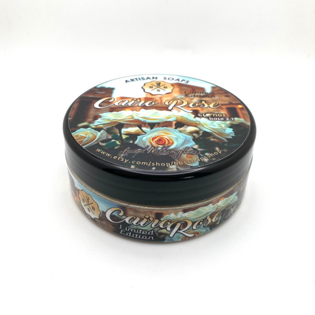 BBS Soap Company Cairo Rose Shave Soap 4.5oz