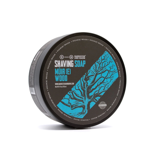 Barrister and Mann - Mûir(e) Wood - Shaving Soap - 4oz