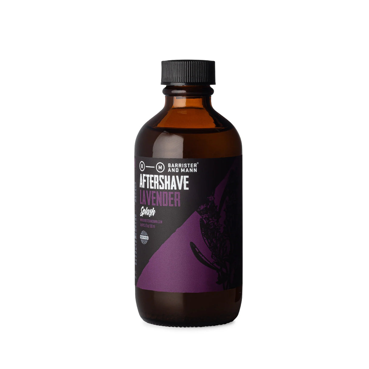 Barrister and Mann - Lavender - Aftershave Splash - 3.5oz