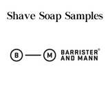Barrister and Mann -Shave Soap Samples - 1/4oz