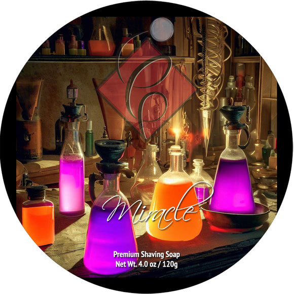 Catie's Bubbles - Miracle - Premium Shaving Soap - 4oz