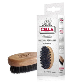Cella Milano - Beard and Mustache Brush - Synthetic Bristles