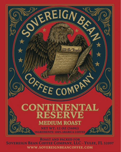 Sovereign Bean Coffee Company Whole Bean Coffee 12oz - Choose Your Flavor