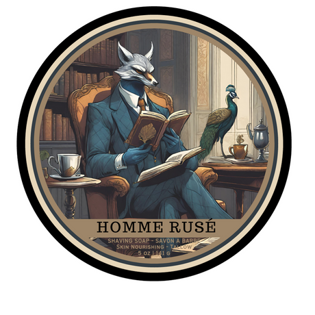 Crowne and Crane - Homme Ruse - Tallow Shaving Soap