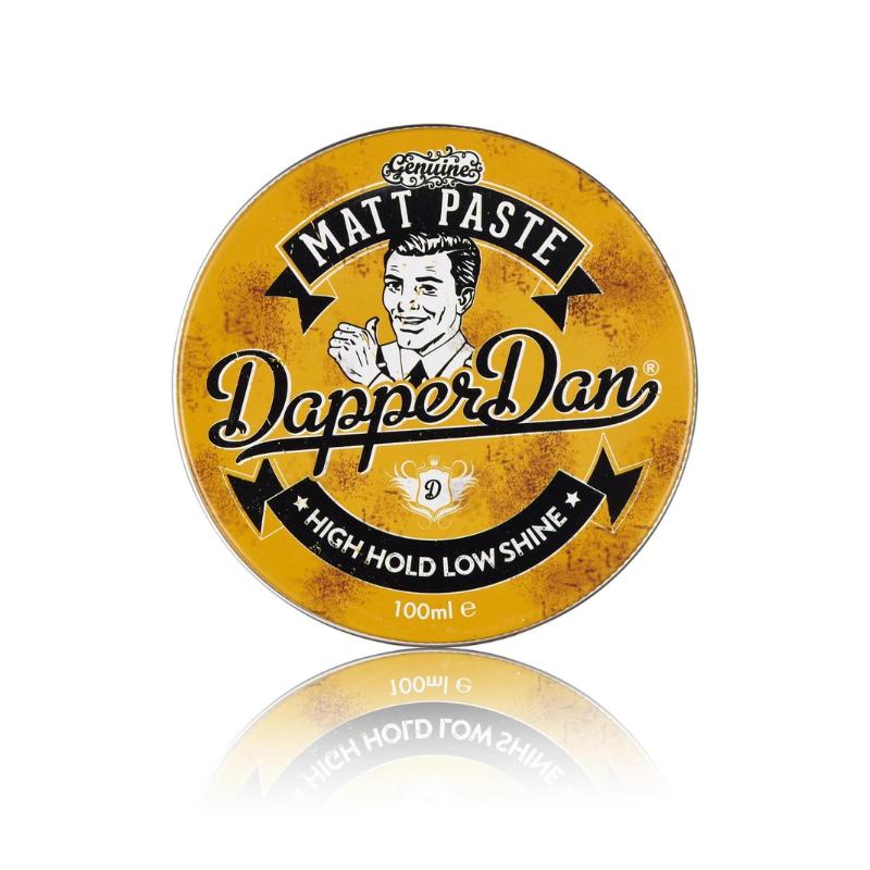 Dapper Dan Matt Paste Heavy Hold Low Shine 100ml The Razor Company