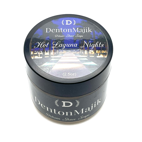Denton Majik - Hot Laguna Nights - Artisan Shave Soap - 2.5oz