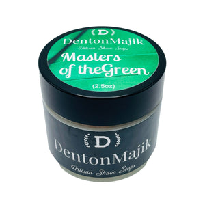 Denton Majik - Masters of the Green - Artisan Shave Soap 2.5oz