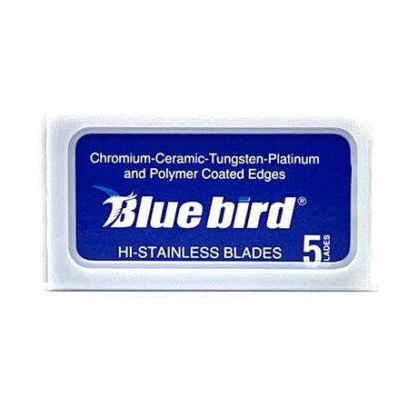 Derby - Blue Bird Hi-Stainless Double Edge Razor Blades - 5 Pack
