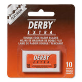 Derby Extra - Platinum Coated Double Edge Safety Razor Blades - 10 Pack