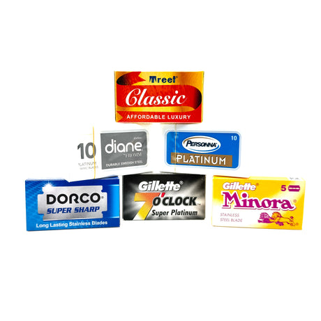Double Edge Razor Blade Sample Pack Alpha 35 Blades